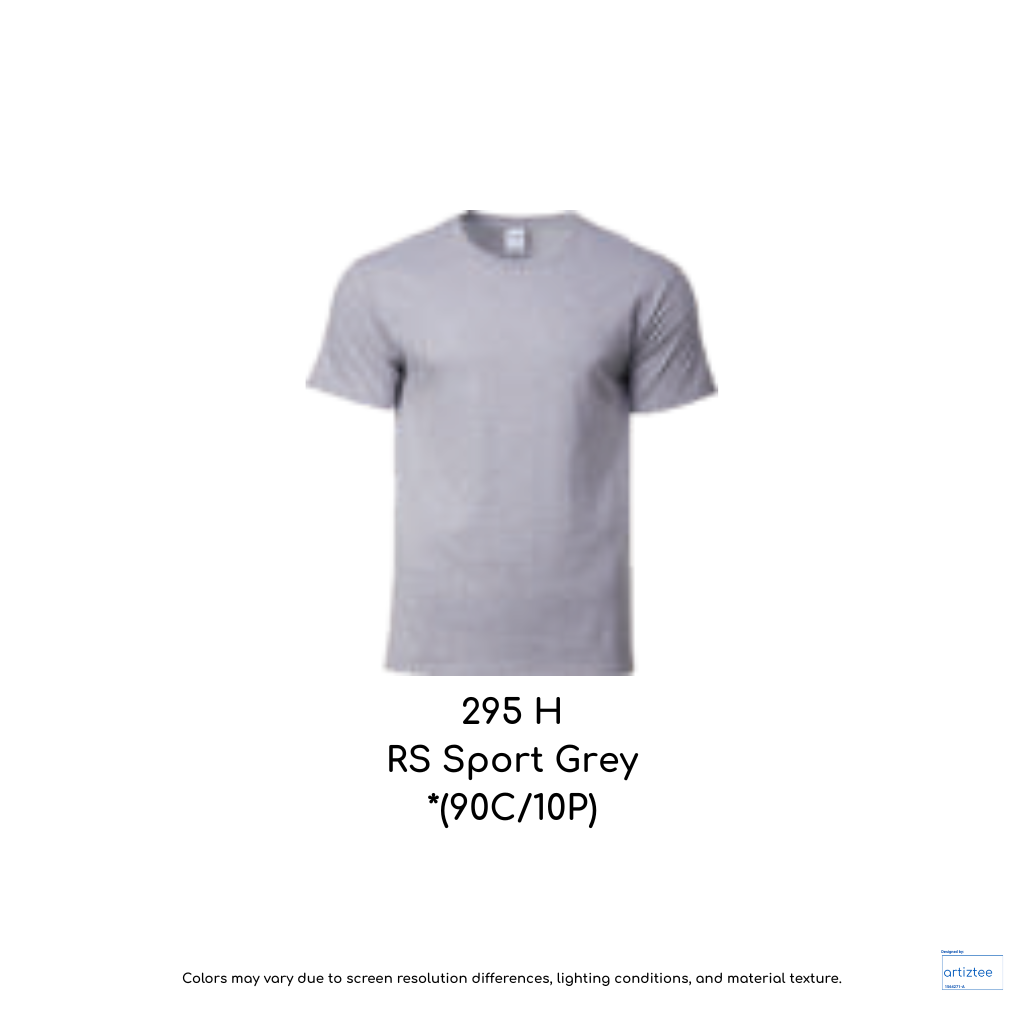 T-Shirt Softstyle 150gsm Unisex 63000 RS Sport Grey 295H