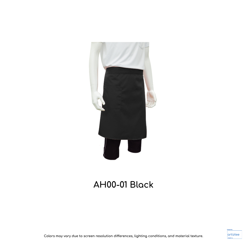 Apron - Half Body | 2 Pockets | Unisex | AH00