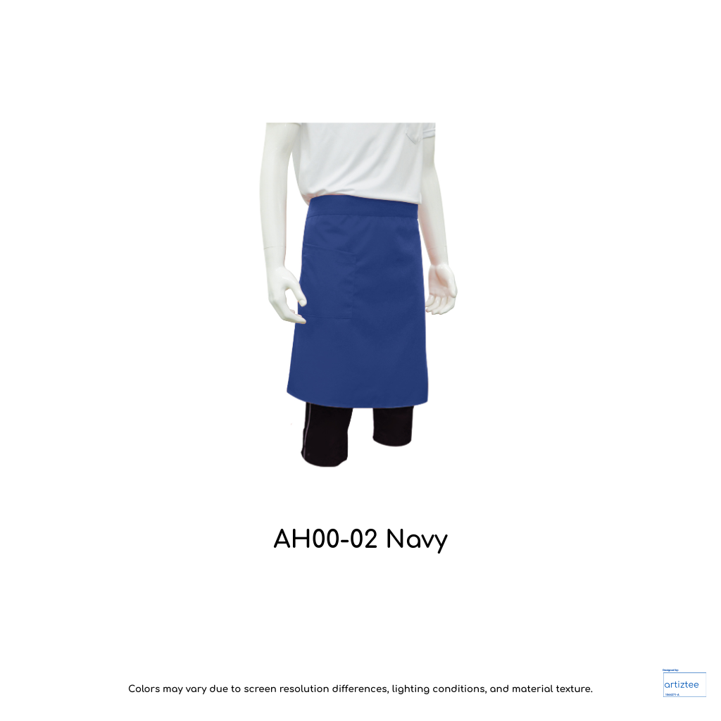 Apron - Half Body | 2 Pockets | Unisex | AH00