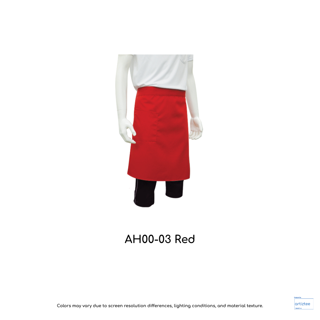 Apron - Half Body | 2 Pockets | Unisex | AH00