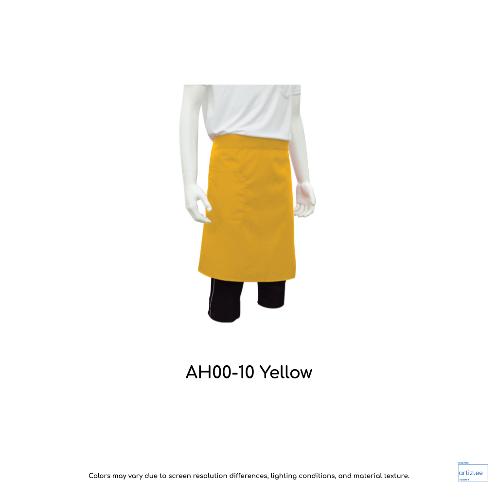 Apron - Half Body | 2 Pockets | Unisex | AH00
