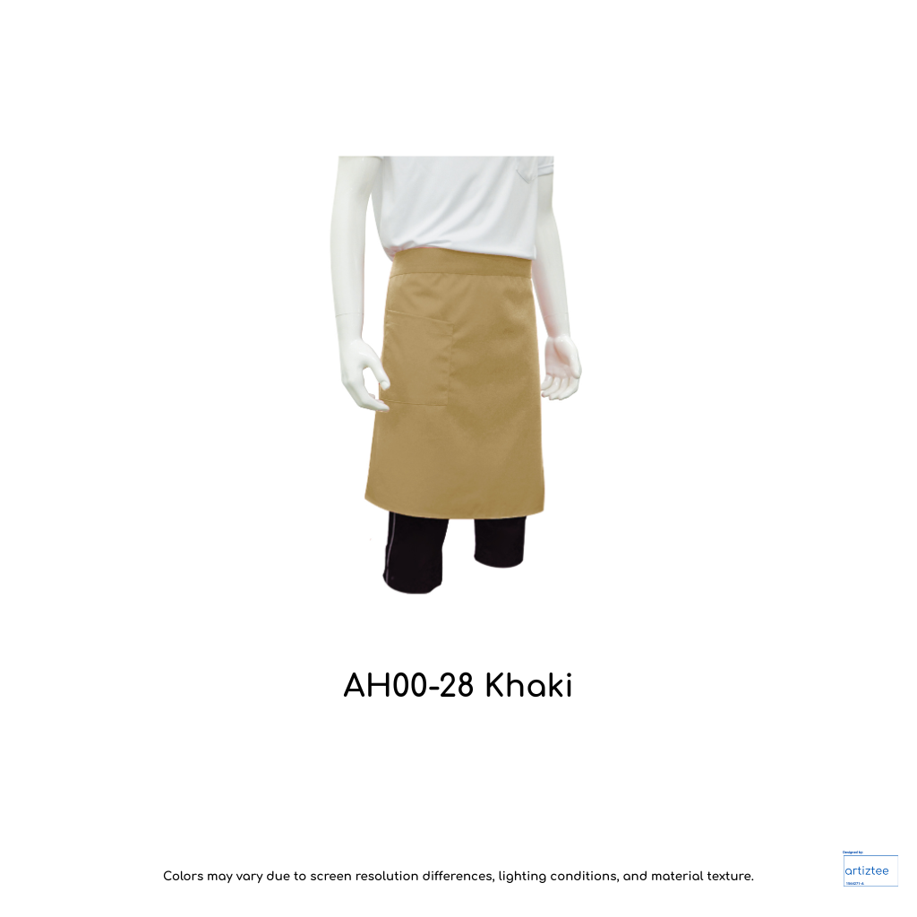 Apron - Half Body | 2 Pockets | Unisex | AH00