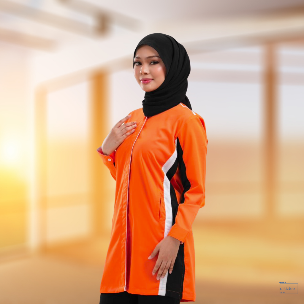 Corporate Uniform FC-1093 Muslimah Long Sleeves