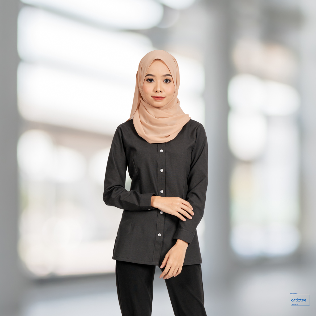 Corporate Uniform Female Long Sleeves FC-933 Navy