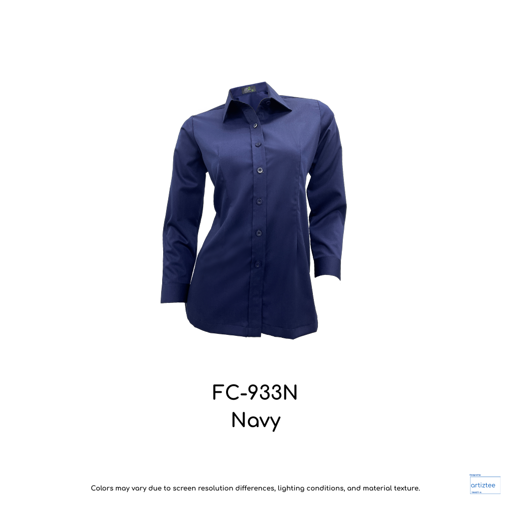 Corporate Uniform Female Long Sleeves FC-933N Navy