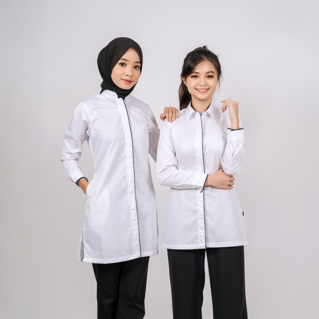 FC-903H FEMALE Long Sleeves and FC-1003H FEMALE Muslimah Long Sleeves Corporate Uniform Artiztee