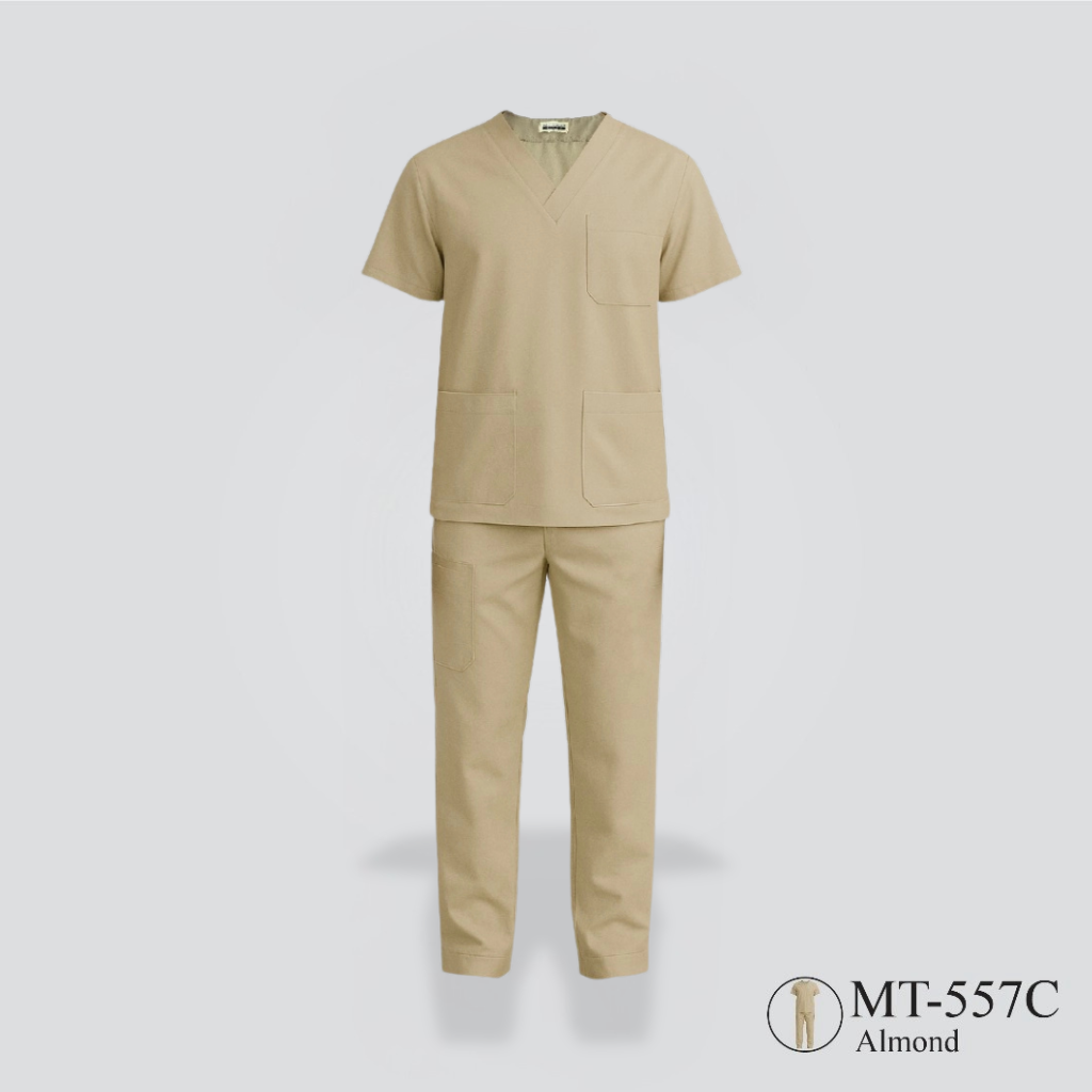 Unisex Medical Scrub - Almond