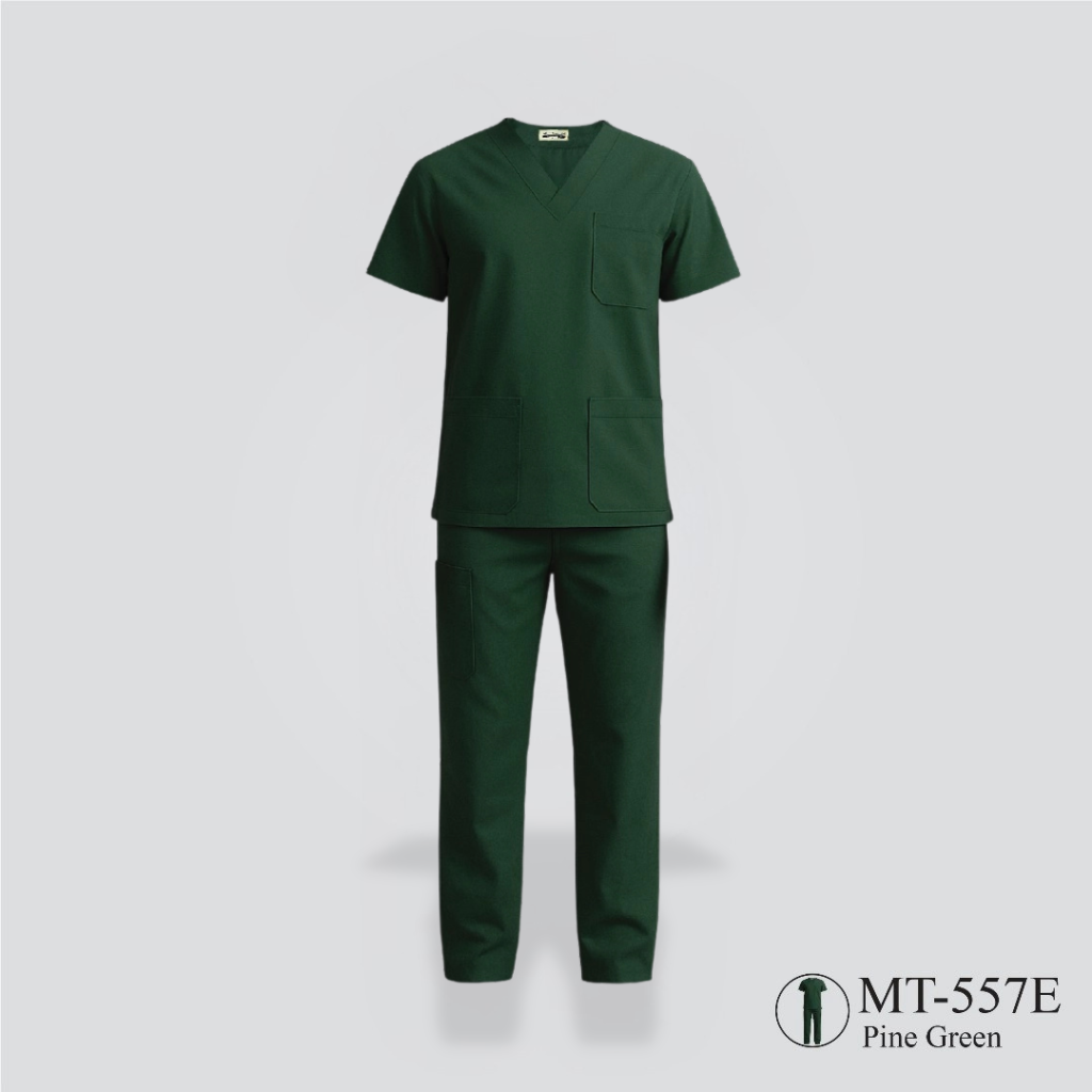 Unisex Medical Scrub - Pine Green