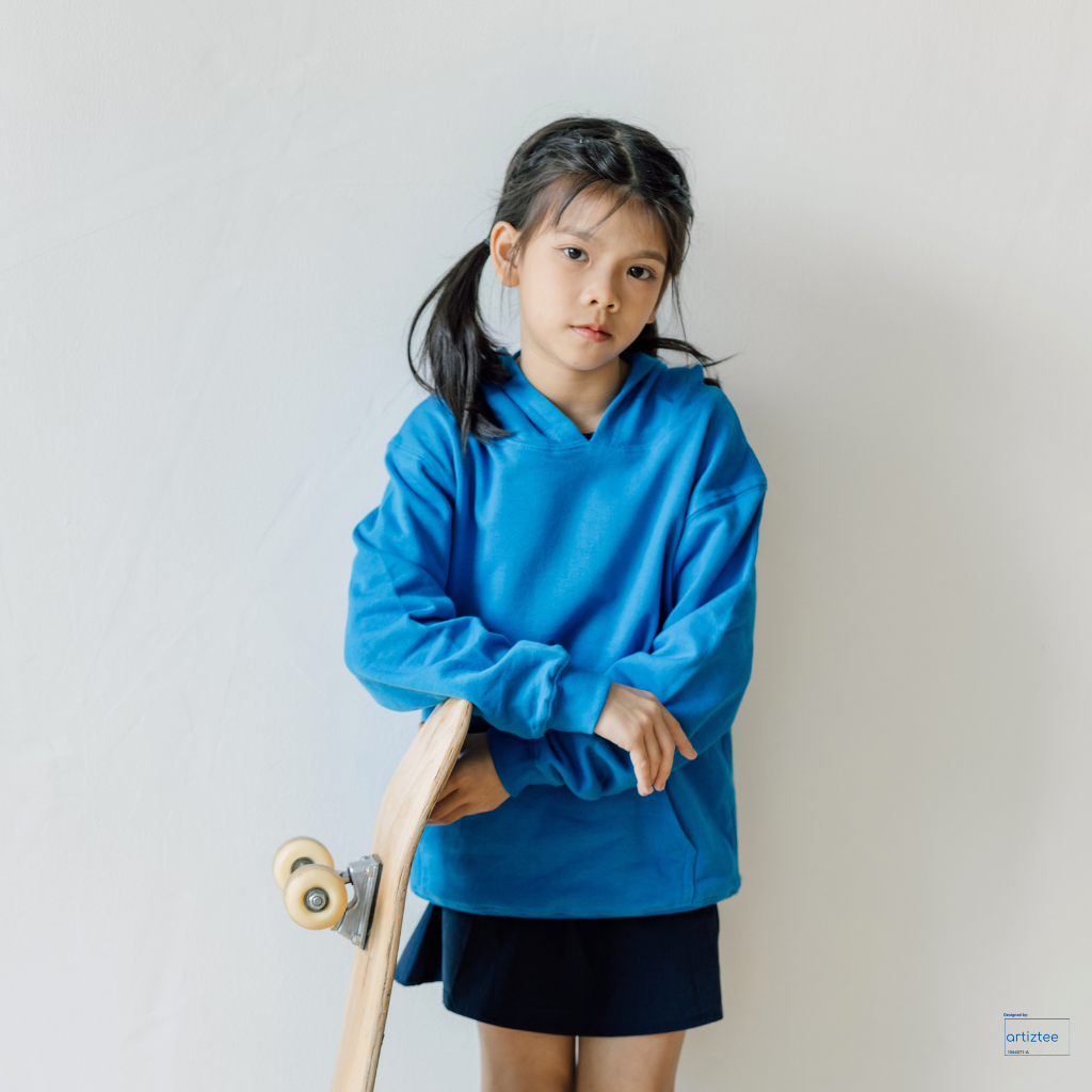 Kid Hoodie Pullover - Unisex | Royal Model | NHH1100B | Artiztee