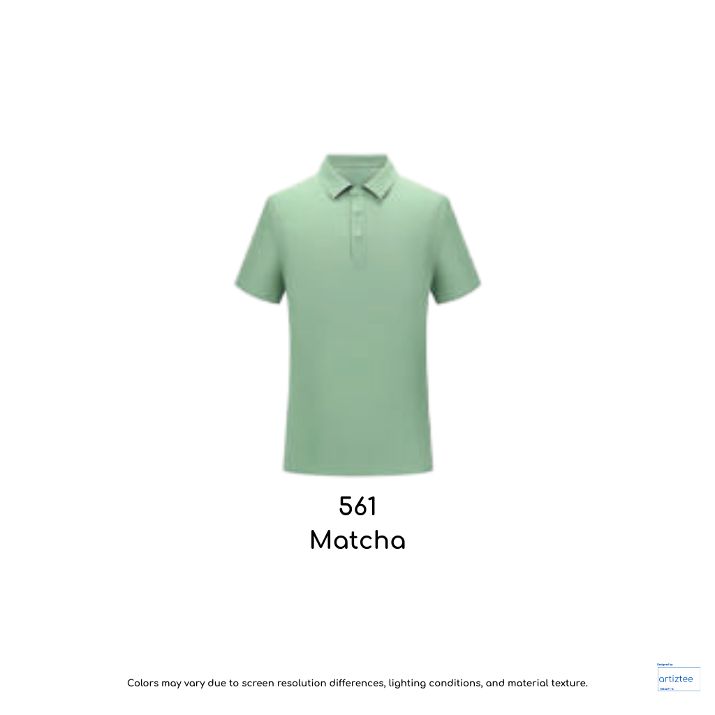 Polo Noble Unisex 165gsm NHP98990 561 Matcha