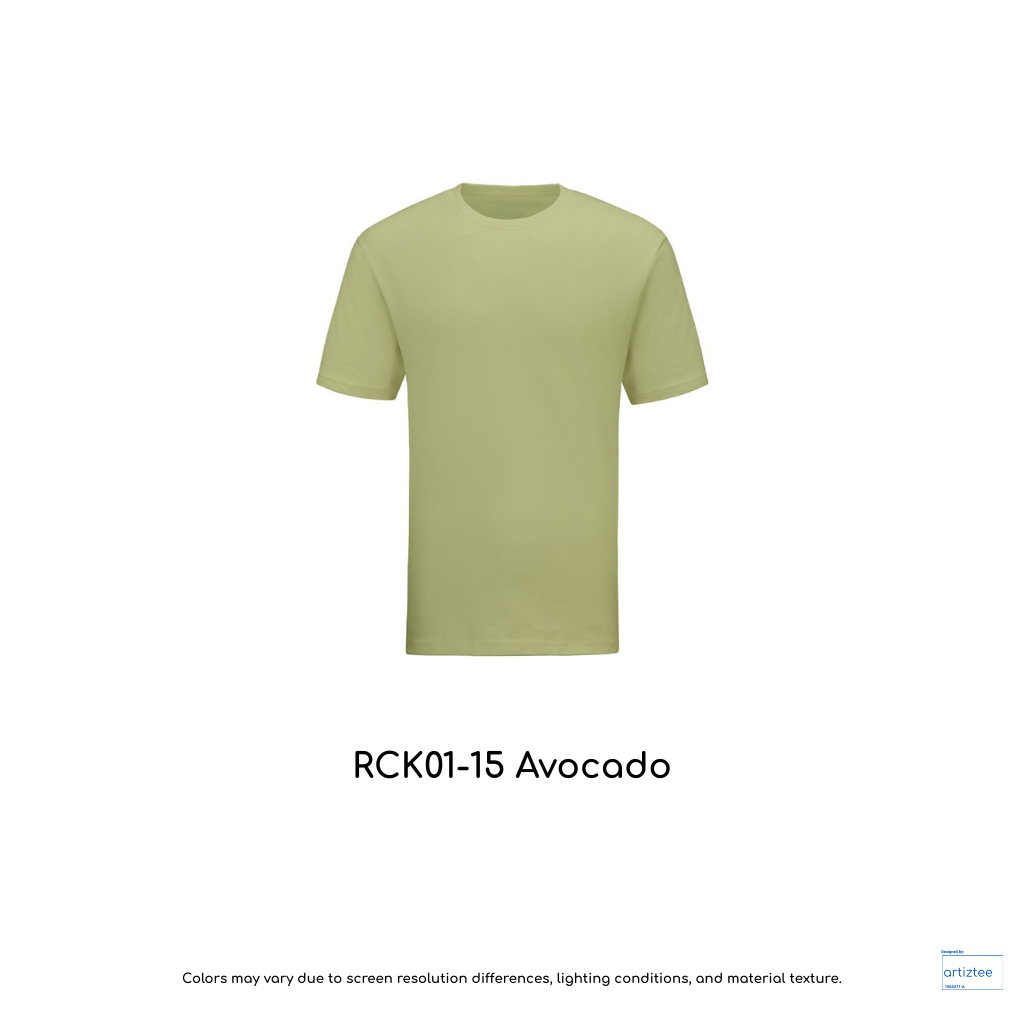 Kid T-Shirt - Combed Cotton RCK01-15 Avocado | Unisex 160gsm | Artiztee