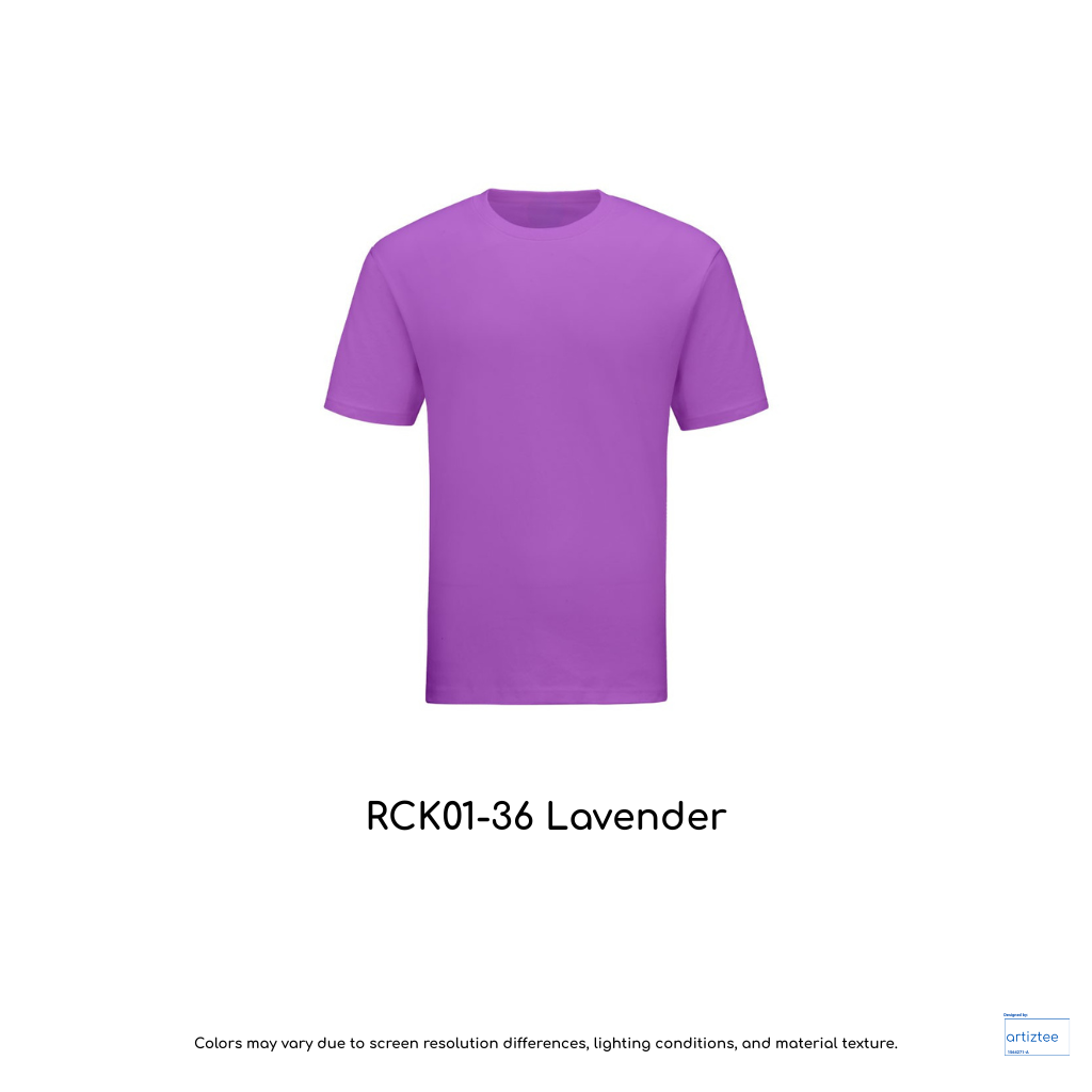 Kid T-Shirt - Combed Cotton RCK01-36 Lavender | Unisex 160gsm | Artiztee