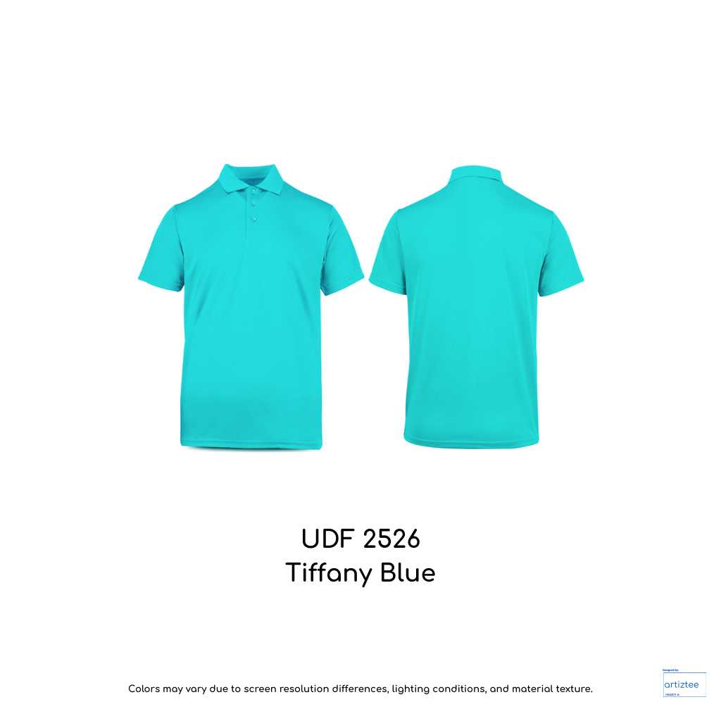 Kid Polo Shirt Quick Dry - Unisex | Tiffany Blue | UDF2526 | Artiztee