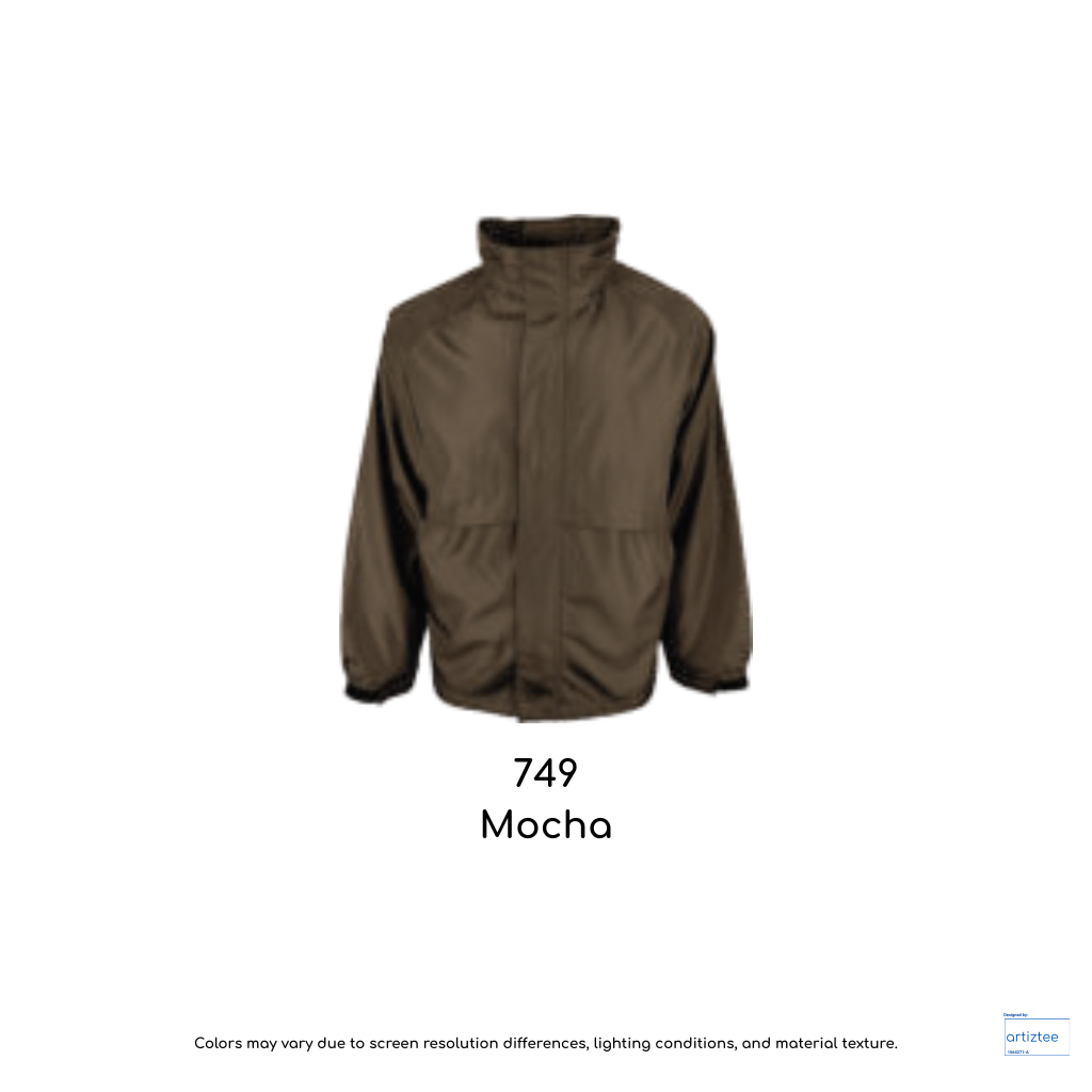 City Line Jacket Unisex 150gsm NHJ5100 749 Mocha