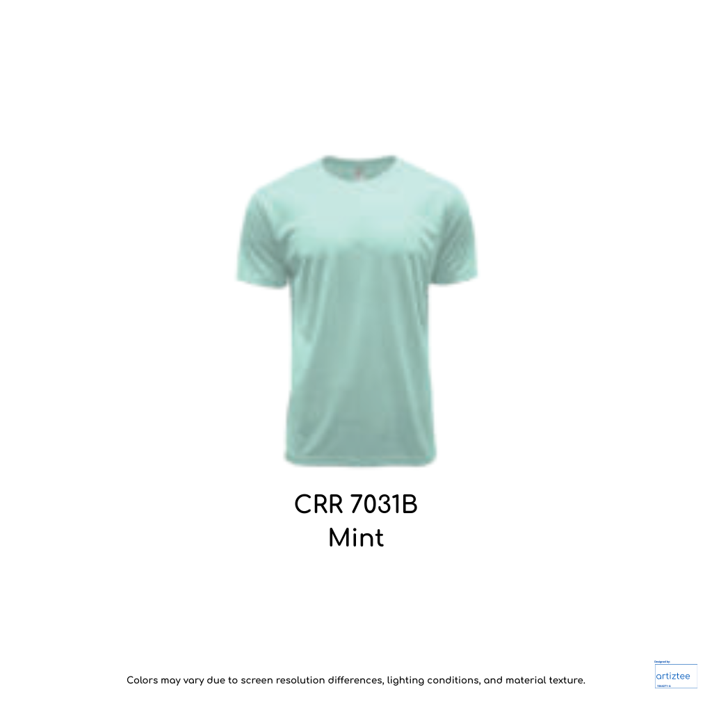 CRR7031B Mint DRYtec Youth Tee Unisex 150gsm