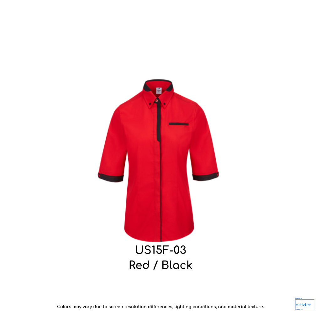 F1 Uniform Sense 15 Smartwear US1500 US15F 03 Red Black 190gsm