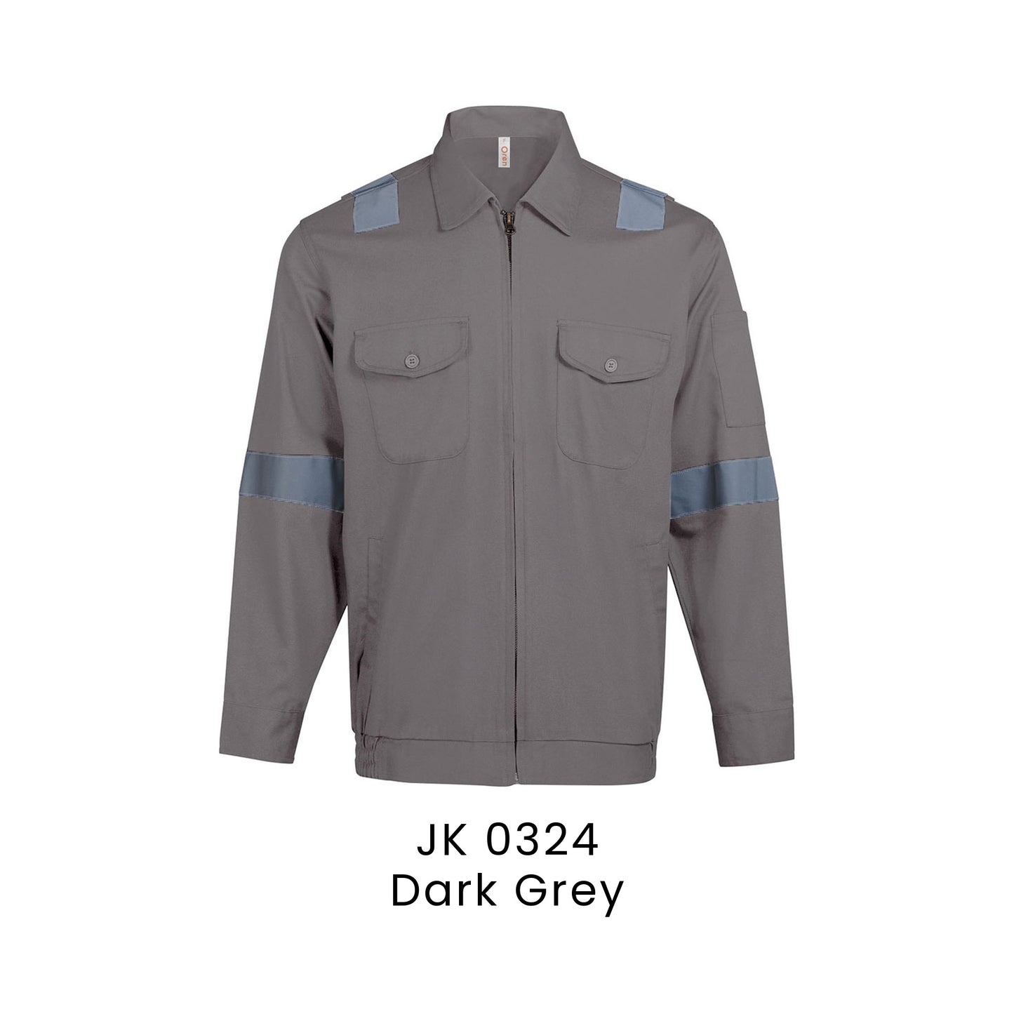JK 0324 Dark Grey - JK03 work jacket