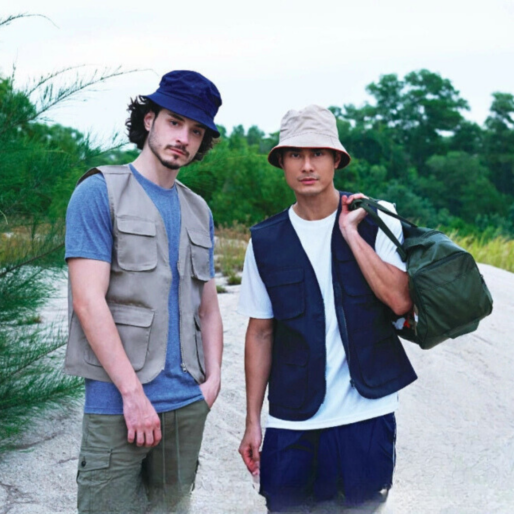 Utility Jacket - 4 Pockets | Sleeveless | Vest | Unisex | VT03