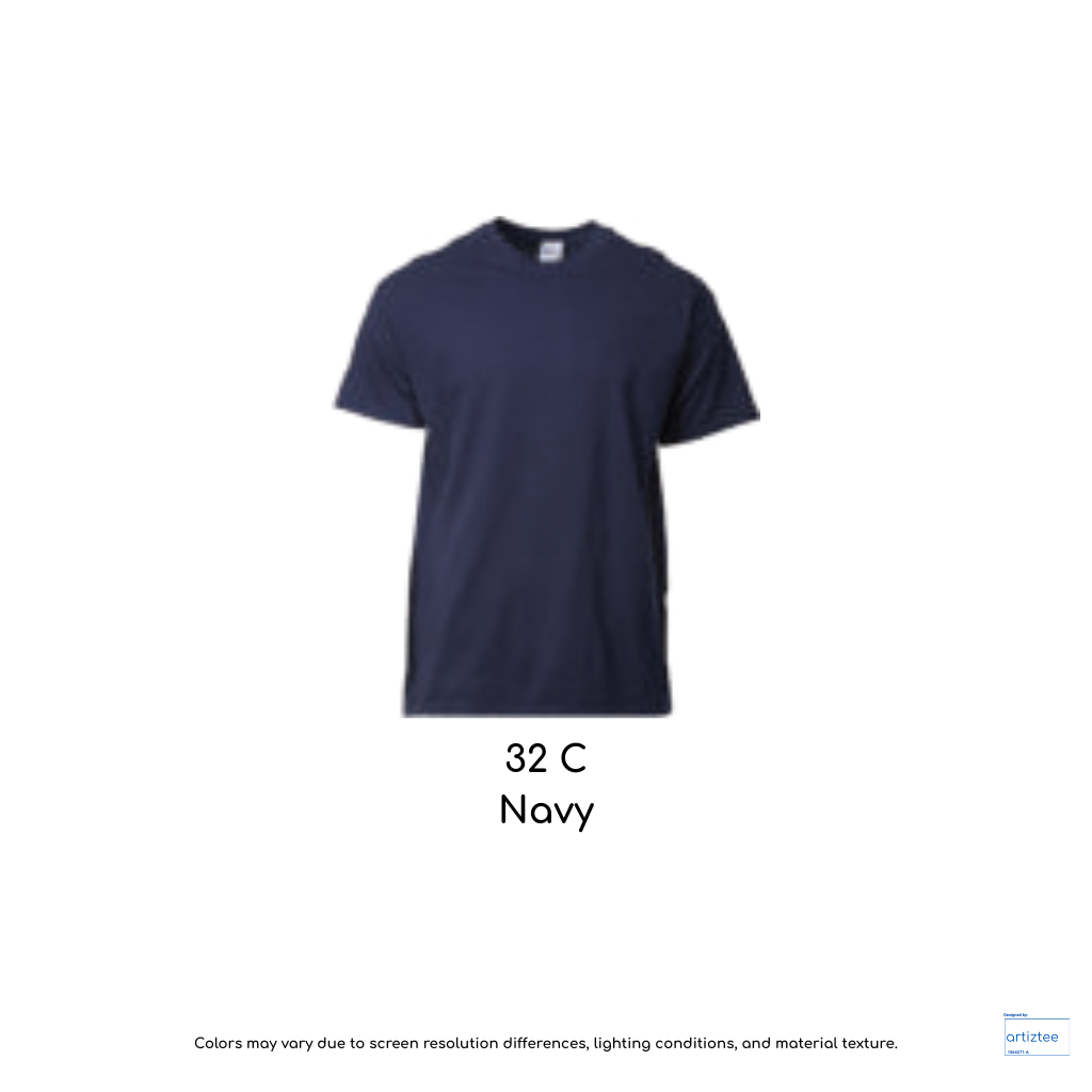 T-Shirt Unisex 203gsm Cotton | Navy | 32C | 2000