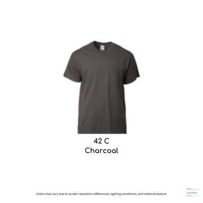 T-Shirt Unisex 203gsm Cotton | Charcoal | 42C | 2000