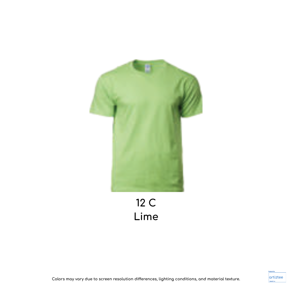 T-Shirt Softstyle 150gsm Unisex 63000 Lime 12C
