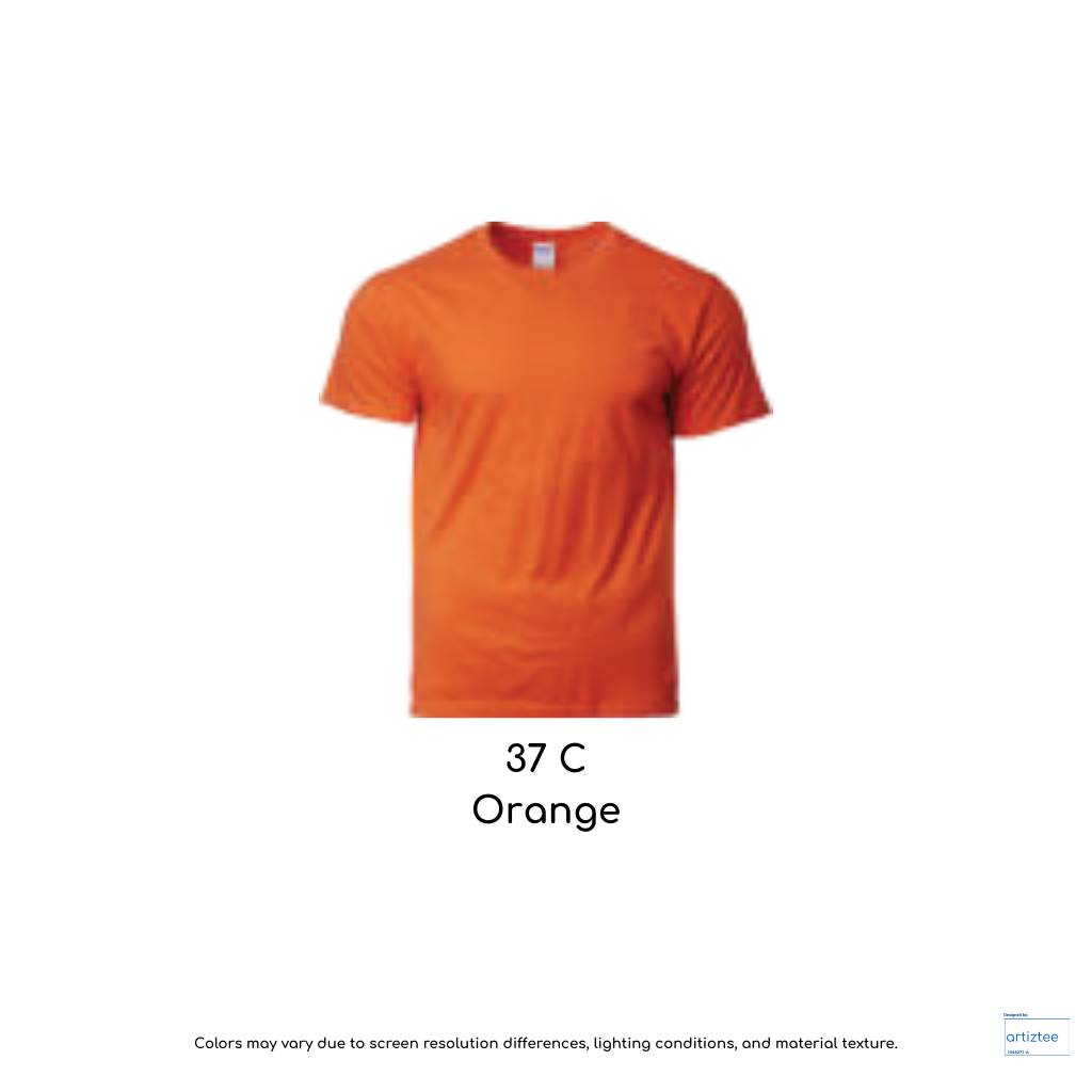 T-Shirt Softstyle 150gsm Unisex 63000 Orange 37C