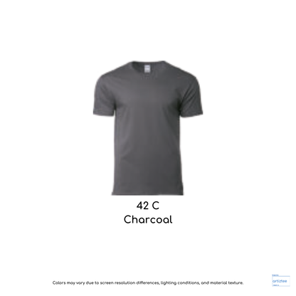 T-Shirt Softstyle 150gsm Unisex 63000 Charcoal 42C