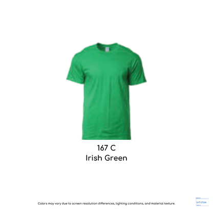T-Shirt Unisex 180gsm Cotton | Irish Green | 167C | 76000