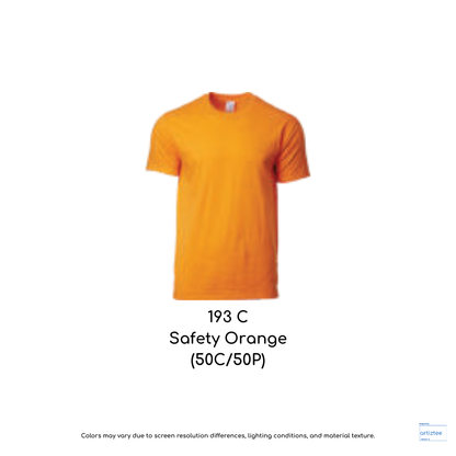 T-Shirt Unisex 180gsm Cotton | Safety Orange | 193C | 76000