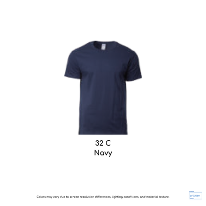 T-Shirt Unisex 180gsm Cotton | Navy | 32C | 76000