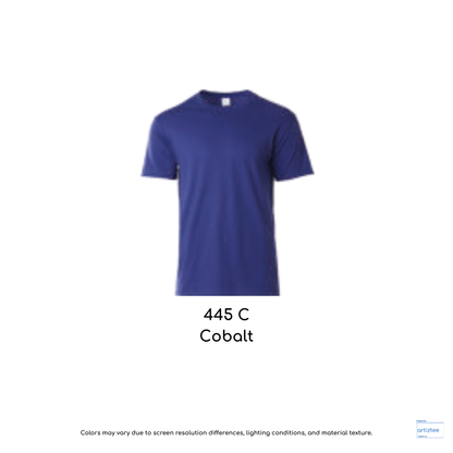 T-Shirt Unisex 180gsm Cotton | Cobalt | 445C | 76000