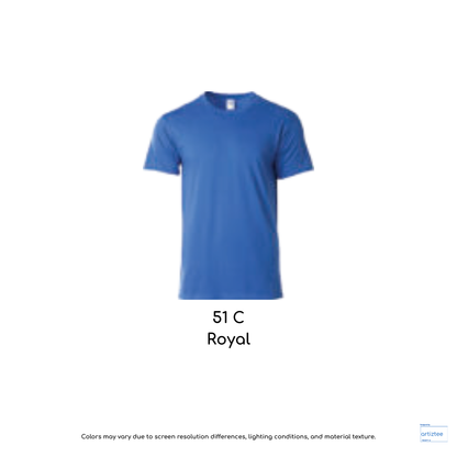 T-Shirt Unisex 180gsm Cotton | Royal | 51C | 76000