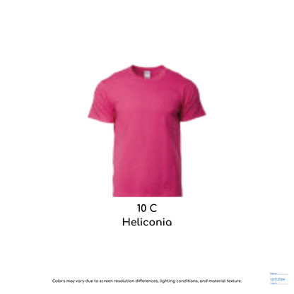 T-Shirt Youth Unisex 180gsm Cotton Heliconia 10C 76000B