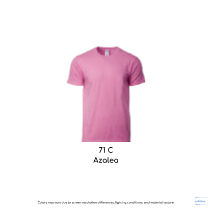 T-Shirt Youth Unisex 180gsm Cotton Azalea 71C 76000B