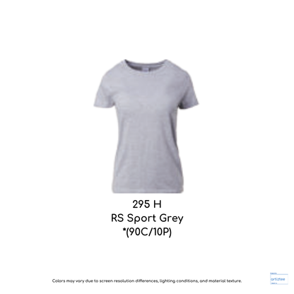 Ladies T-Shirt 180gsm Female | RS Sport Grey | 76000L 295H