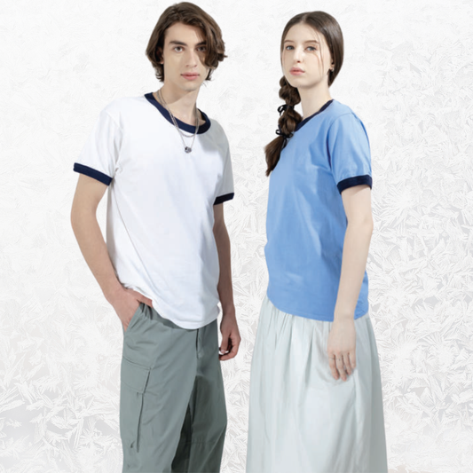 T-Shirt - Adult Ringer | Unisex 180gsm | 76600 | Artiztee