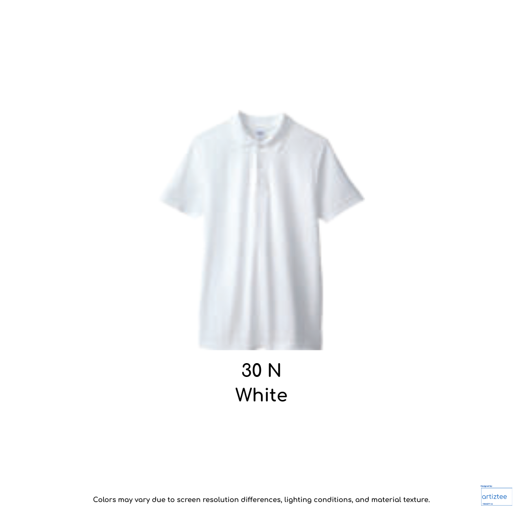 Polo Shirt - Gildan Hammer Cotton Pique | 220gsm | 30N White | 858A0