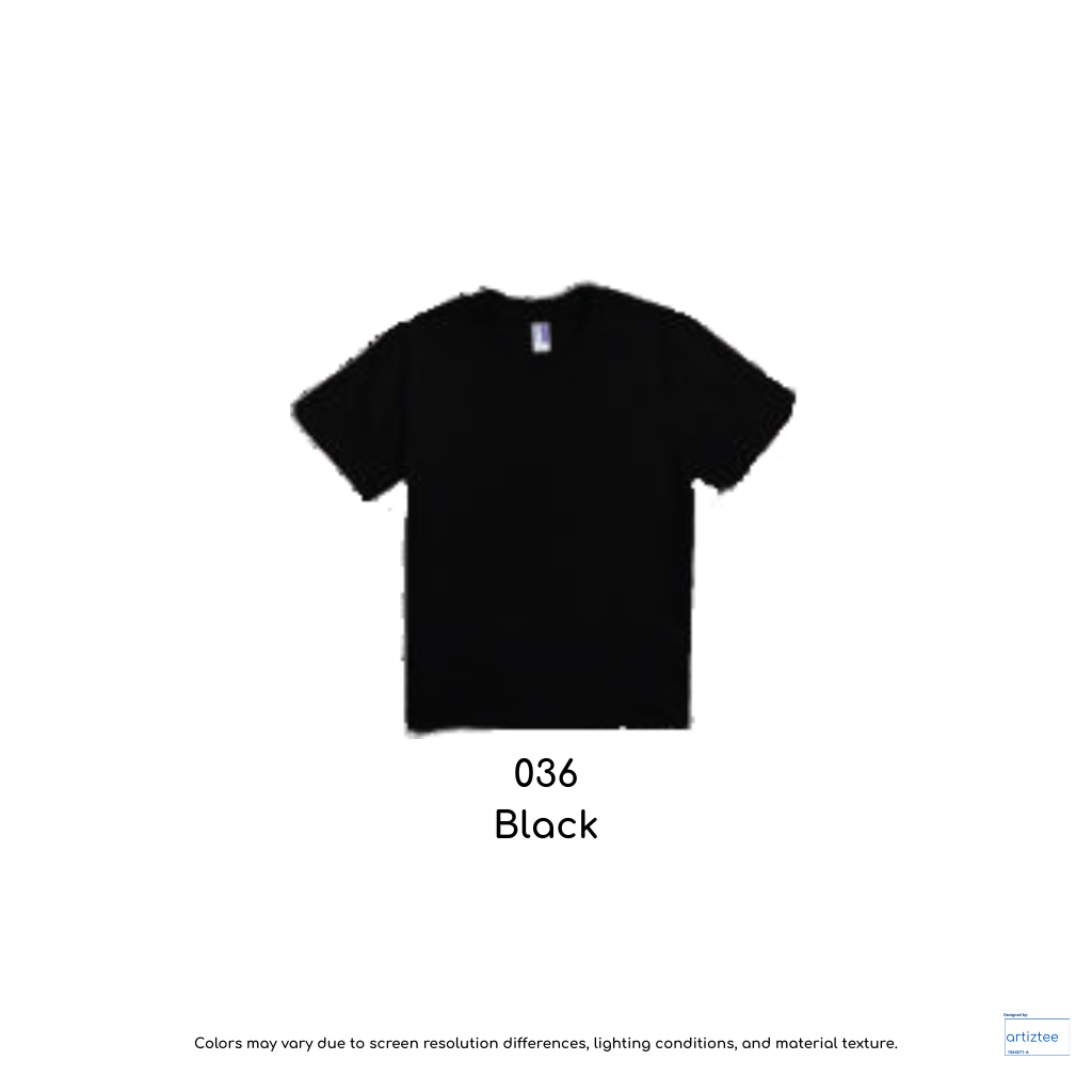 T-Shirt Youth Siro Cotton 180gsm AG180B | Black | 036