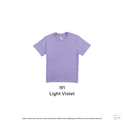 T-Shirt Youth Siro Cotton 180gsm AG180B | Light Violet | 191