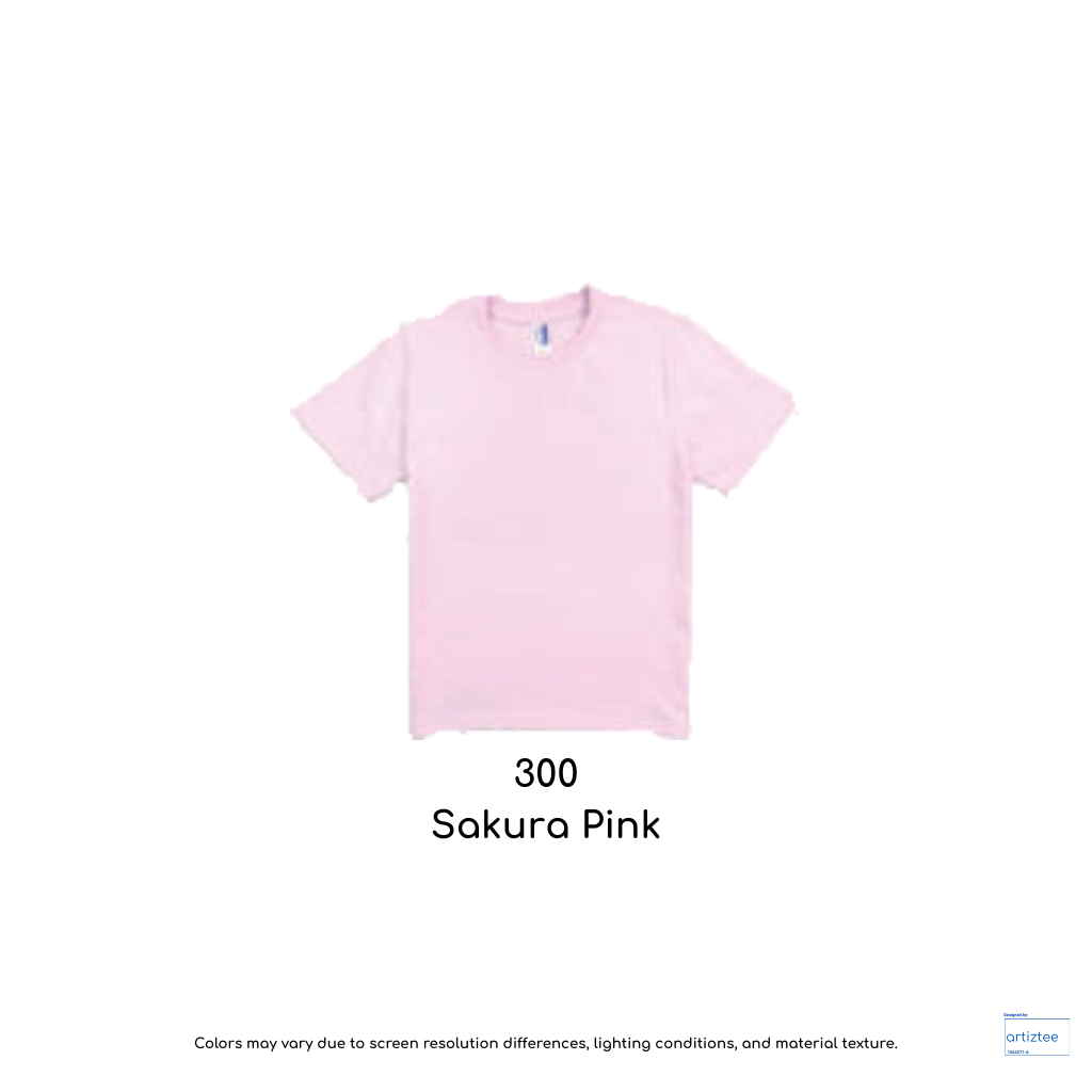 T-Shirt Youth Siro Cotton 180gsm AG180B | Sakura Pink | 300