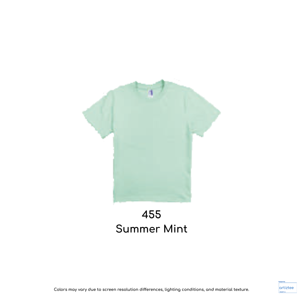 T-Shirt Youth Siro Cotton 180gsm AG180B | Summer Mint | 455
