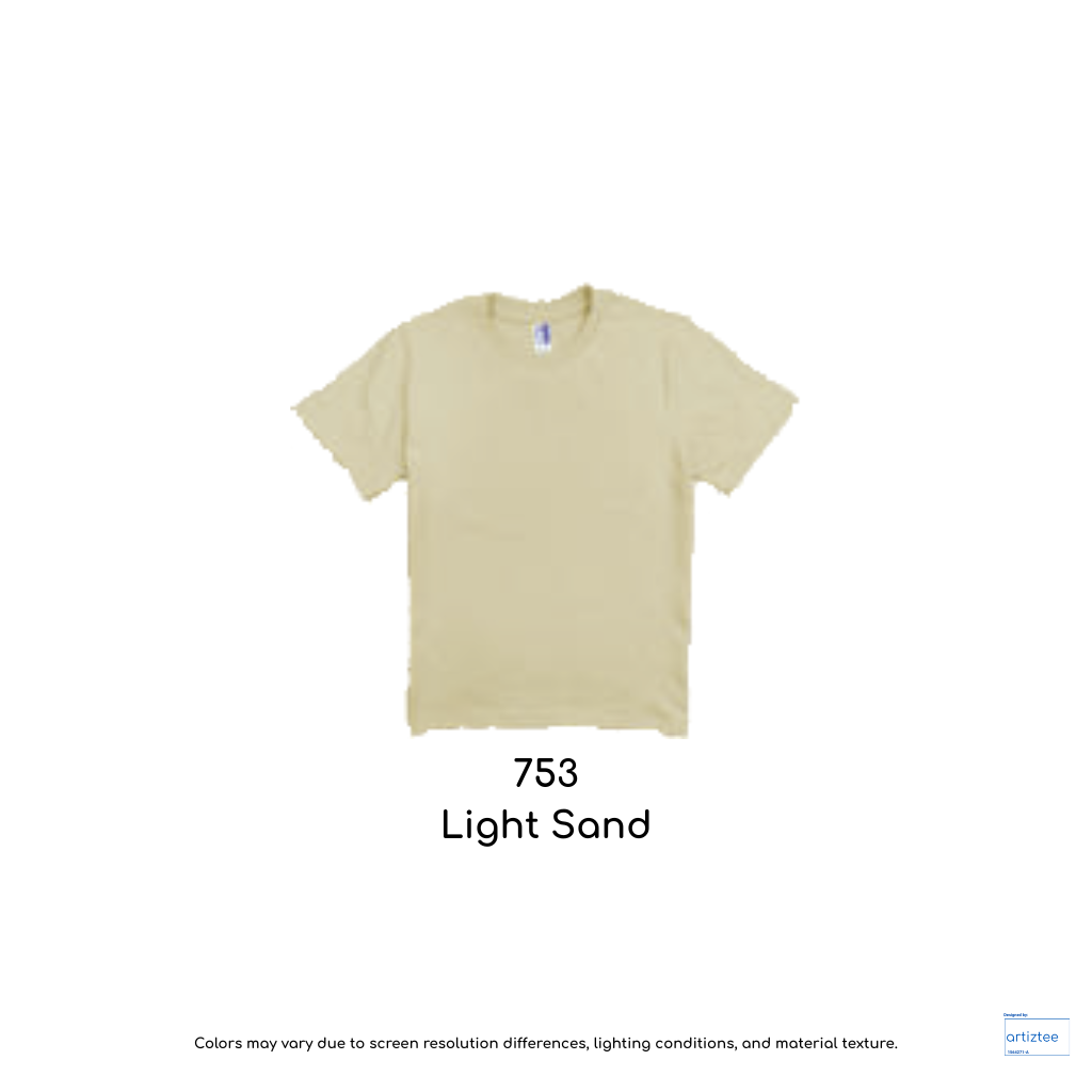 T-Shirt Youth Siro Cotton 180gsm AG180B | Light Sand | 753