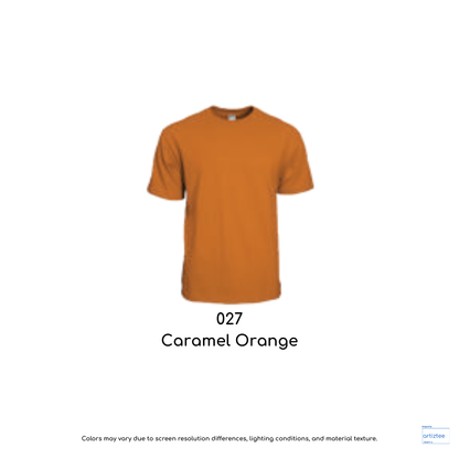 T-Shirt - Symbolic Siro Cotton Unisex | Caramel Orange | 027 | AG210