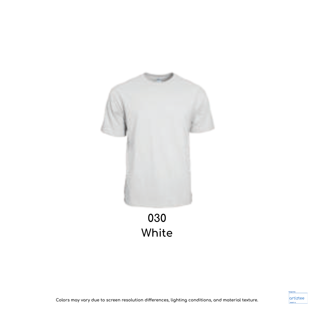 T-Shirt - Symbolic Siro Cotton Unisex | White | 030 | AG210