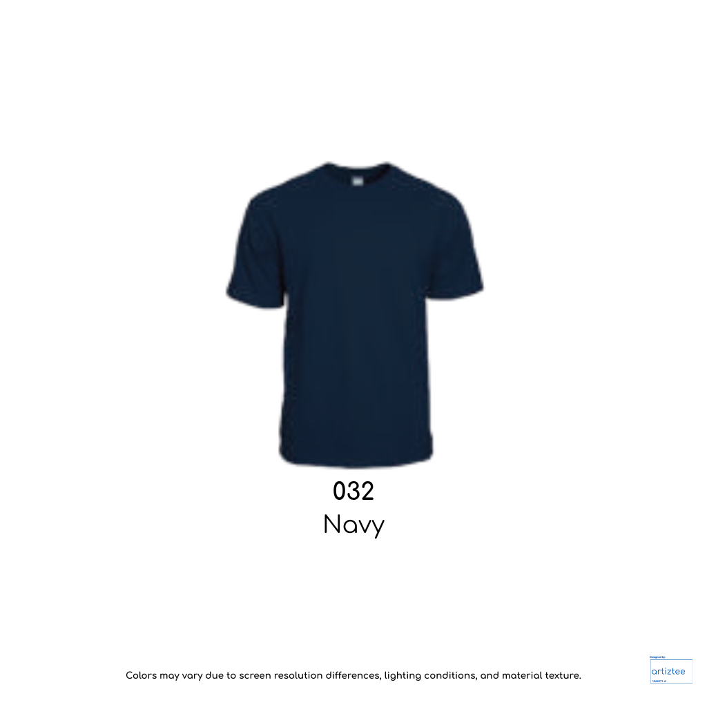 T-Shirt - Symbolic Siro Cotton Unisex | Navy | 032 | AG210