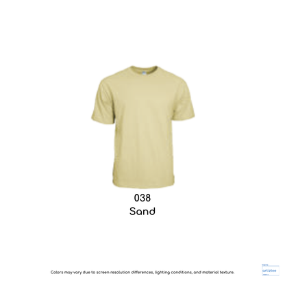 T-Shirt - Symbolic Siro Cotton Unisex | Sand | 038 | AG210