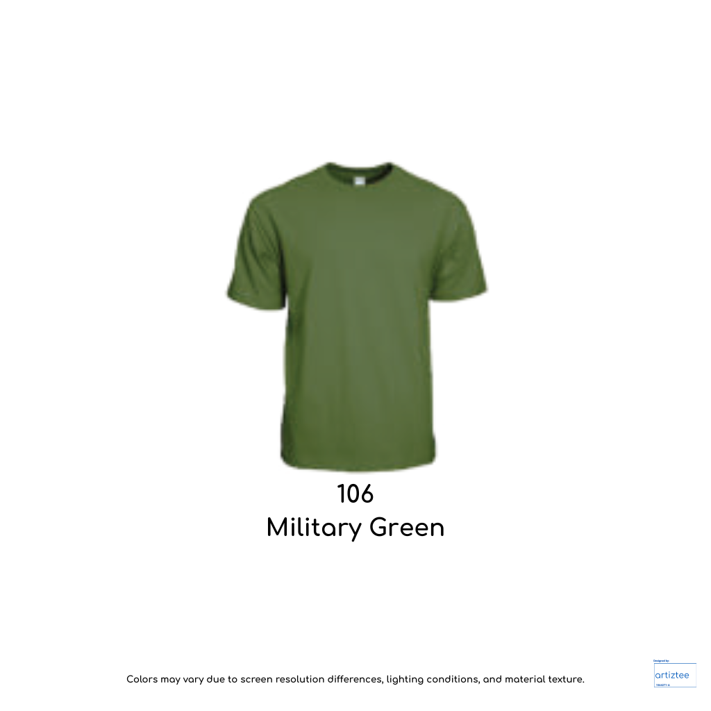 T-Shirt - Symbolic Siro Cotton Unisex | Military Green | 106 | AG210