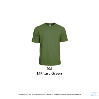 T-Shirt - Symbolic Siro Cotton Unisex | Military Green | 106 | AG210