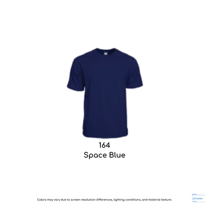 T-Shirt - Symbolic Siro Cotton Unisex | Space Blue | 164 | AG210