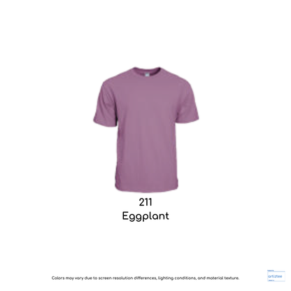 T-Shirt - Symbolic Siro Cotton Unisex | Eggplant | 211 | AG210